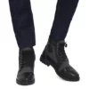 Royal Enfield Military Vibe Grey Riding Boots 2