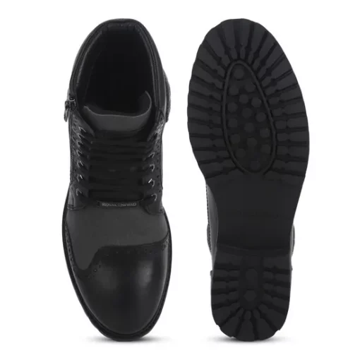 Royal Enfield Military Vibe Grey Riding Boots 6