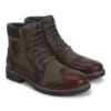 Royal Enfield Military Vibe Mid Olive Riding Boots