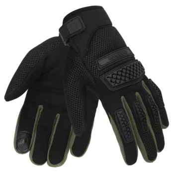 Royal Enfield Olive Black Urban Hustler Gloves