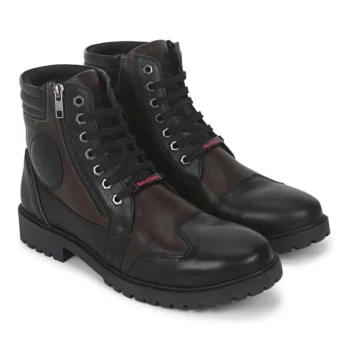 Royal Enfield Platoon Dark Olive Riding Boots