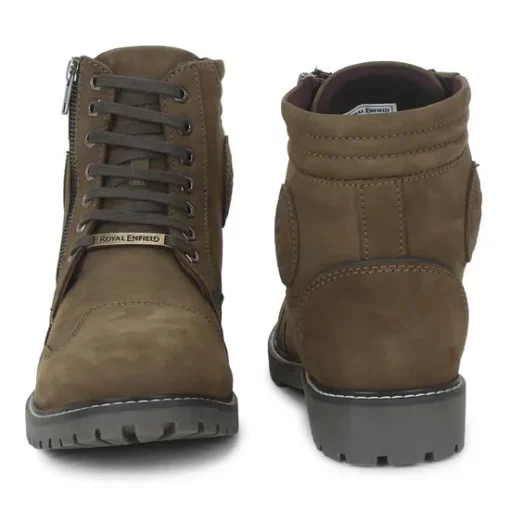 Royal Enfield Platoon Olive Riding Boots 3