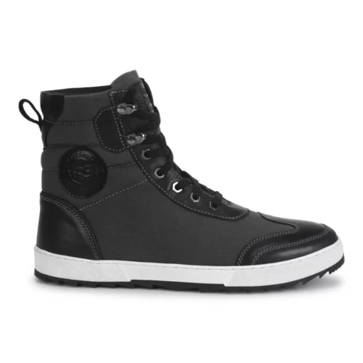 Royal Enfield Sturdy Leather Grey Riding Boots 4