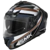 SMK Typhoon Freeride Gloss Grey Black Orange (GL627) Helmet
