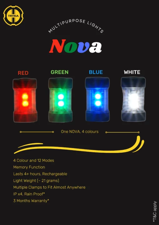 Tryka NOVA Multipurpose Multi mode Light 2