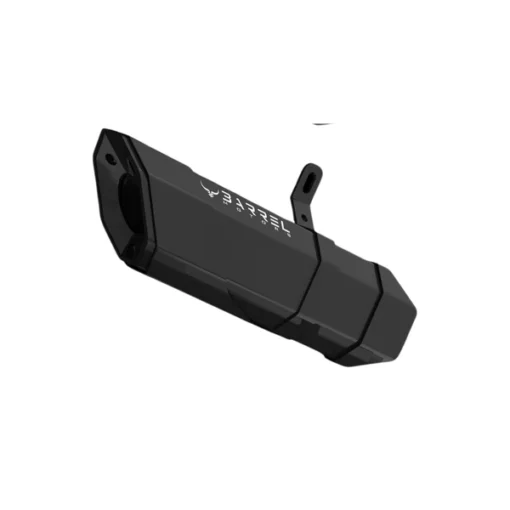 Barrel Exhaust Rogue V2 Slipon (Black)