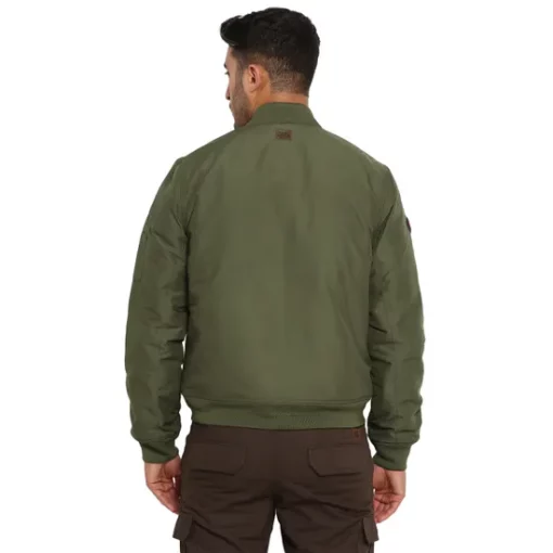 Royal Enfield Explorer Bomber Olive Riding Jacket 3