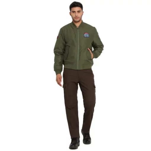 Royal Enfield Explorer Bomber Olive Riding Jacket 5