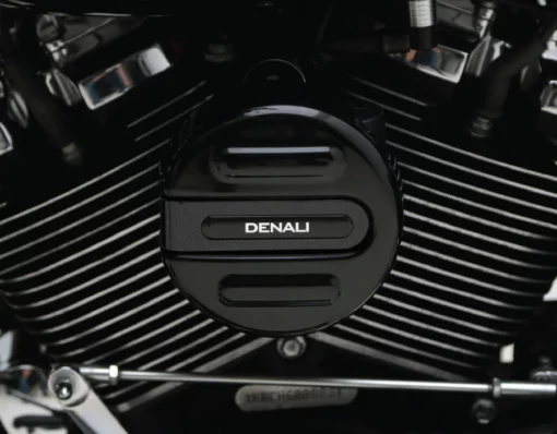 DENALI SoundBomb V Twin Dual Tone Air Horn with Cover and Black Bracket 3