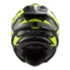 LS2 MX701 EXPLORER Alter Matt Black Hi Viz Yellow Helmet 4