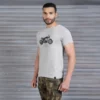 Royal Enfield X Bsmc Grey Inverse T Shirt 2