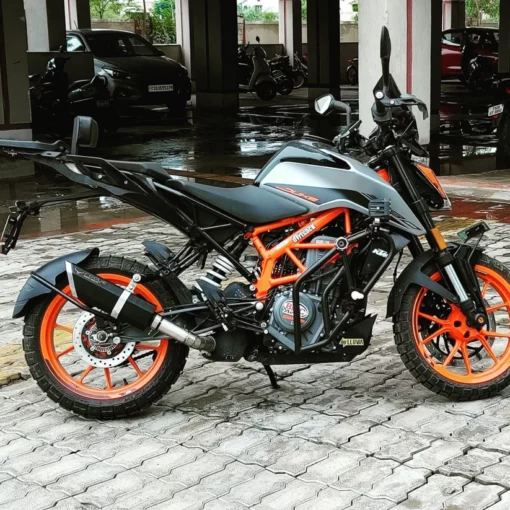 Barrel Exhaust Rogue V2 KTM 390 3