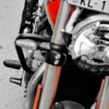 Exhaust Barrel Rogue V2 Black Triumph 400 6