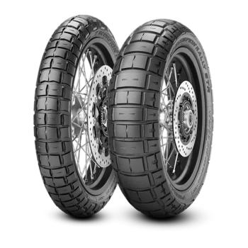 PIRELLI SCORPION RALLY STR 120 70 R19 Tubeless Front Two Wheeler Tyre 1