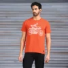 Royal Enfield Interceptor Burnt Orange Slub T Shirt 1