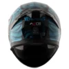 AXOR APEX Venomous Gloss Black Blue Full Face Helmet 9