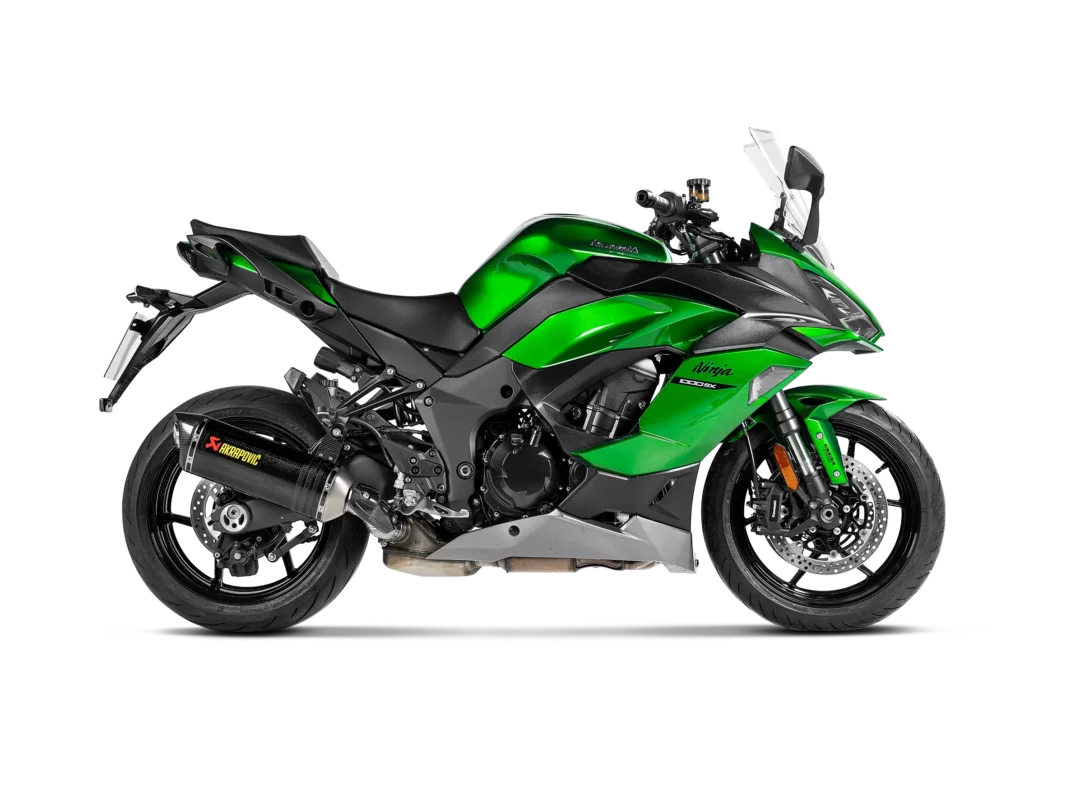 Akrapovic Titanium Slip On Line Exhaust for Kawasaki Ninja 1000SX (2020 23) (S K10SO24 HRT) 1