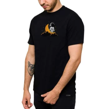 Autostreet Astronaut Black T Shirt 2