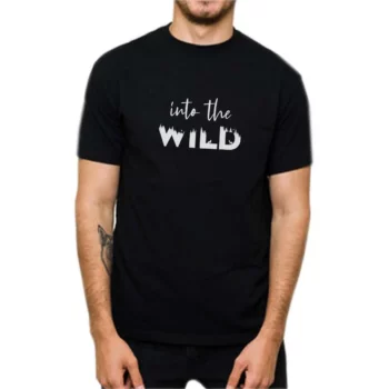 Autostreet Into The Wild Black T Shirt 1