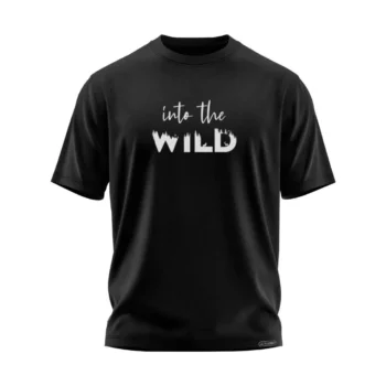 Autostreet Into The Wild Black T Shirt 2