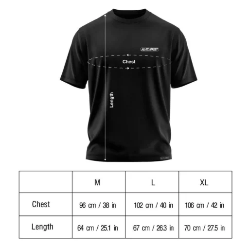 Autostreet Upgrade Black T Shirt 5