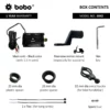 Bobo BM 2 Black Bike Mobile Charger 3