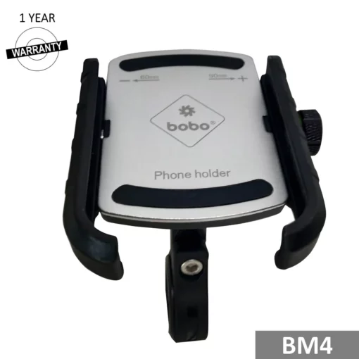 Bobo BM 4 Silver Bike Mobile Charger 1