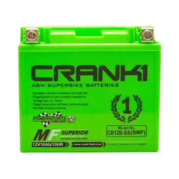 Crank1 Performance CB12B BS (SMF) Battery 1
