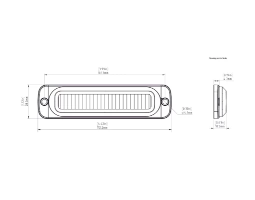 DENALI DRL Daytime Running Light With Waterproof Flush Mounting Kit White 5