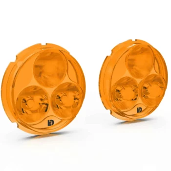Denali D3 Driving Spot Amber TriOptic Lens Kit 01