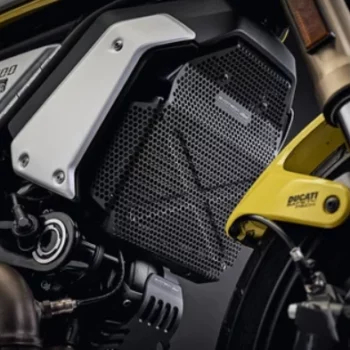 Evotech Performance Oil Cooler Guard for Ducati Scrambler 1100 02