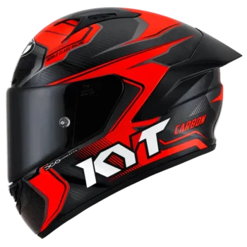 KYT NZ Race Carbon Competition Red Helmet 4
