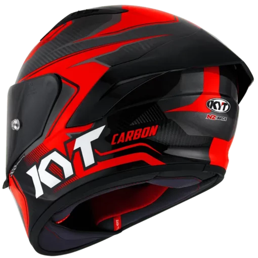 KYT NZ Race Carbon Competition Red Helmet 5