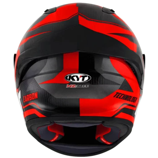 KYT NZ Race Carbon Competition Red Helmet 6