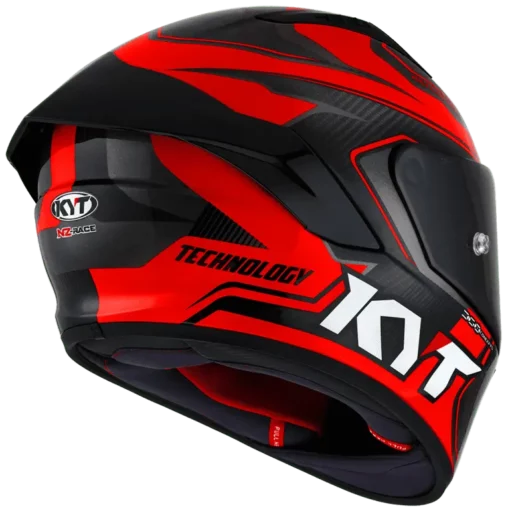 KYT NZ Race Carbon Competition Red Helmet 7