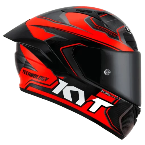 KYT NZ Race Carbon Competition Red Helmet 8