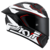 KYT NZ Race Carbon Competition White Helmet 2