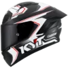 KYT NZ Race Carbon Competition White Helmet 6