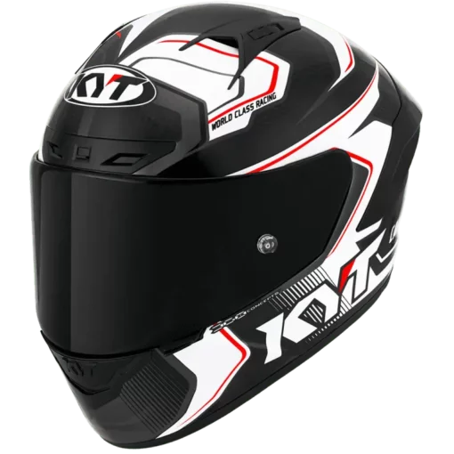 KYT NZ Race Carbon Competition White Helmet 7