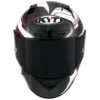 KYT NZ Race Carbon Competition White Helmet 8