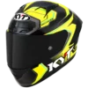 KYT NZ Race Carbon Competition Yellow Helmet 2