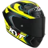 KYT NZ Race Carbon Competition Yellow Helmet 4