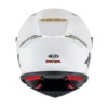 KYT R2R Pro Plain White Helmet 3