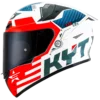 KYT TT Course Fuselage Red Helmet 1