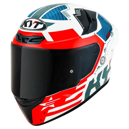 KYT TT Course Fuselage Red Helmet 2