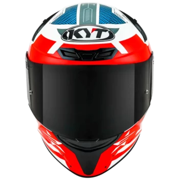 KYT TT Course Fuselage Red Helmet 3