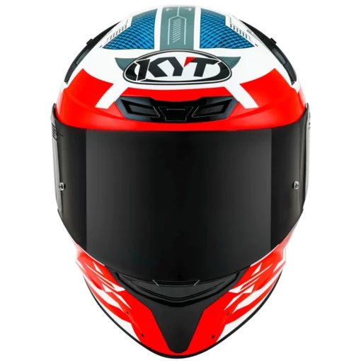 KYT TT Course Fuselage Red Helmet 3