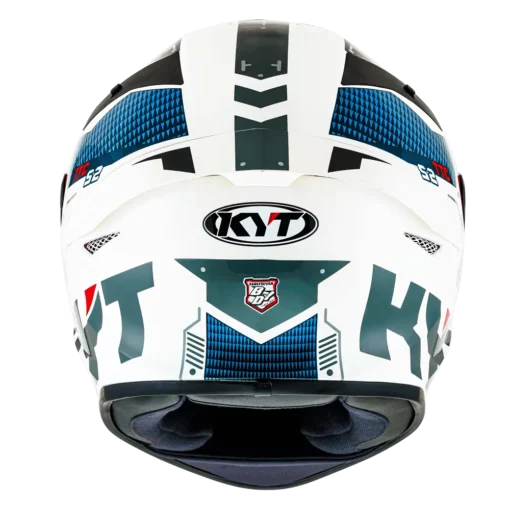 KYT TT Course Fuselage Red Helmet 7
