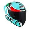 KYT TT Course Leopard Replica Tricolore Helmet 6