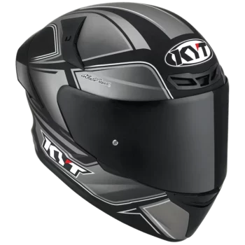 KYT TT Course Tourist Matt Cool Grey Helmet 1
